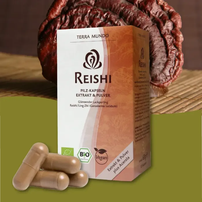 Bio Reishi – Hochwertiger Vitalpilz mit Vitamin C